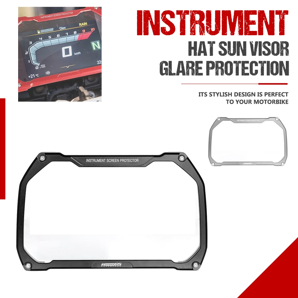 

Motorcycle Instrument Hat Sun Visor Meter Cover Shield Guard For BMW R1200GS R1200 GS R 1200 GS LC ADVENTURE 2018 2019-2023