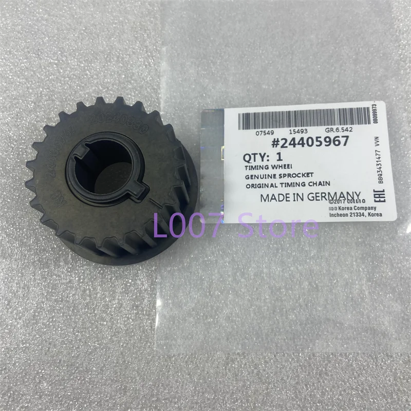 Новое зубчатое колесо коленчатого вала для Chevrolet Cruze Aveo T300 Sonic Orlando Trax Opel Astra Zafira Mokka