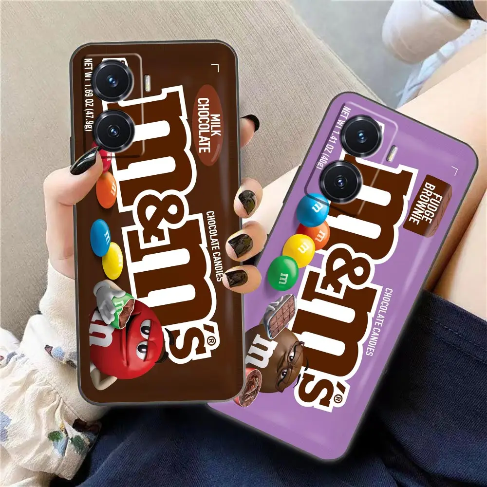 

Case For VIVO Y97 Y93 Y91 Y85 Y83 Y81 Y79 Y77 Y76 Y75 Y72 Y71 Y69 Y67 Y66 Y55 Y53 Y52 Pro 5G Case M-M&M's C-Chocolate Bean Face