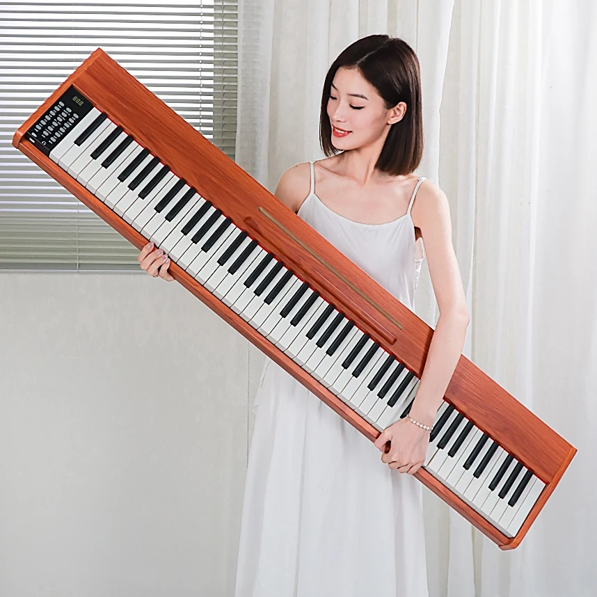 

Made in china Simulation Wooden Digital Piano 88 Keys Piano MIDI and Touch Sensitive Keys Piano For Sale