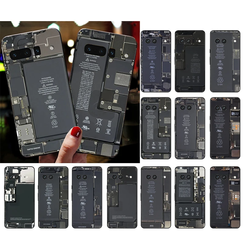 

Battery Phone Case for Google Pixel 7 Pro 7 6A 6 Pro 5A 4A 3A Pixel 4 XL Pixel 5 6 4 3 XL 3A XL 2 XL Motherboard Circuit board