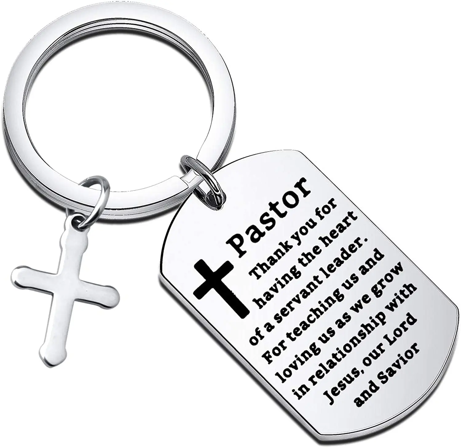 

Pastor Gift Religious Jewelry God Pastor Thank You Keychain for Church Pastors Youth Pastors Keychain Church Gift