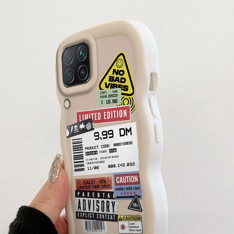 Фото Примечание этикетки Protect You для Samsung A12 с гибким чехлом с изысканным идеальным для Samsung A M S F 32 55 25 22 34 20 24 №5