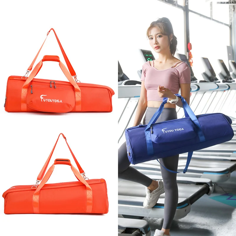 Large Capacity Fitness Backpack Women Yoga Mat Handbag Men Pilates Shoulder Bag Female Gym Training Sport Messenger Bags X526A