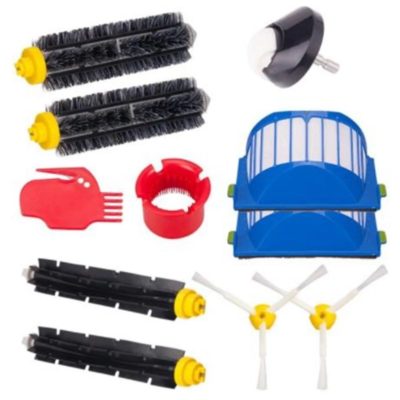 

Side Brush Main Brush Filter for IRobot Roomba 500 600 Series 550 595 610 620 630 650 670 Robot Accessories