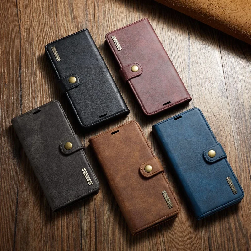 Strong Magnetic 2 in 1 Detachable Wallet Case for Huawei P50 P40 P30 P20 Pro P50 Pro P40 Lite P30 lite P20 lite PU Leather Cover