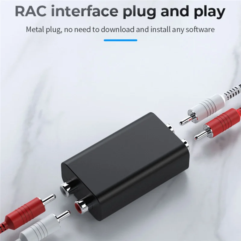 Шумоизолятор контура заземления Аудиоизолятор Шумопоглощающий фильтр RCA