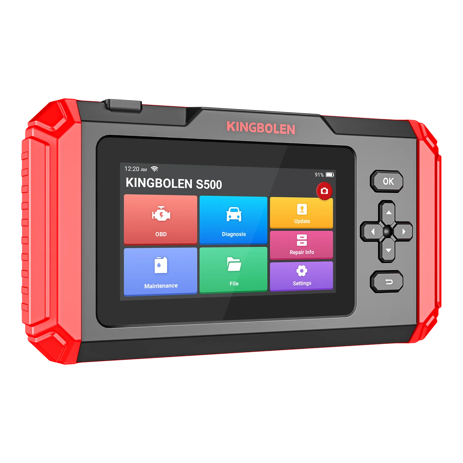 Диагностический сканер для KINGBOLEN S500 OBD2 4 системы ABS/SRS/ECM/TCM