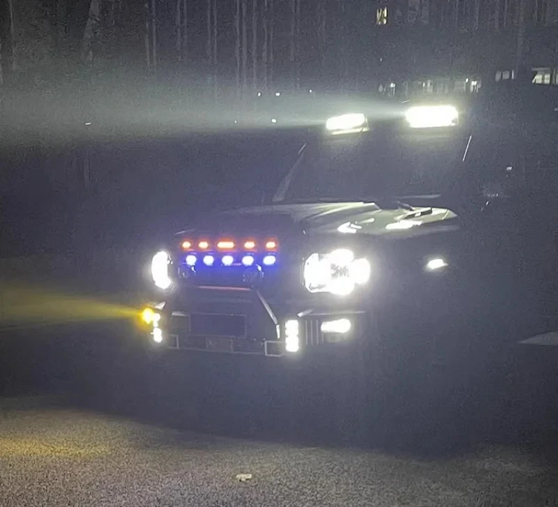 Подходит для JETOUR Traveler T2 2023-2024 модификация передней противотуманной фары