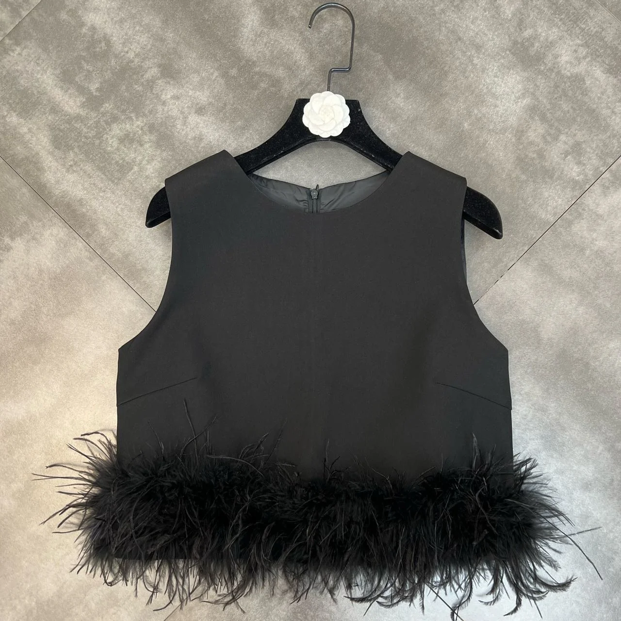 Лето 2022 Новое поступление женский жилет без рукавов PREPOMP с круглым вырезом и