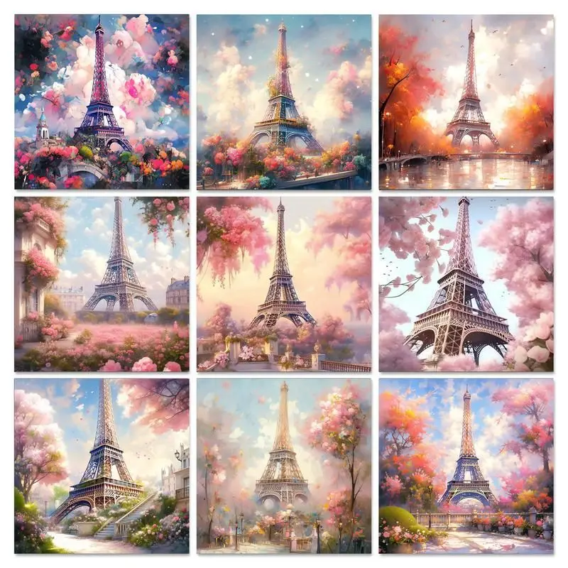 GATYZTORY алмазная фотография Новое поступление вышивка крестиком 5D мозаика