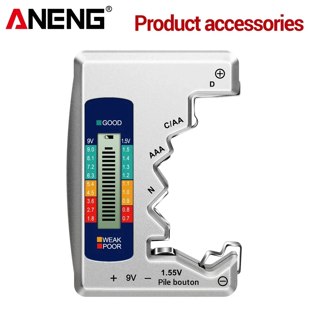 

Тестер батареек ANENG BT1688