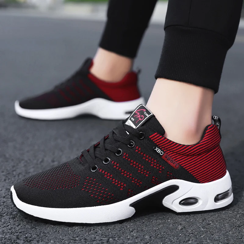 New Air Cushion Running Shoes Men Sneakers Women Sport Shoes Mesh Breathable Jogging Trainers Men Fashion Athletic Sneakers Men