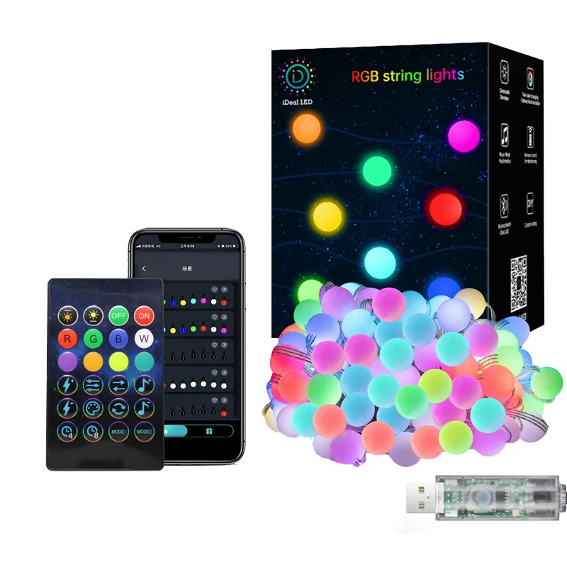 

Рождественская светодиодная гирлянда CHIBELLOSTAR RGBIC 5 м