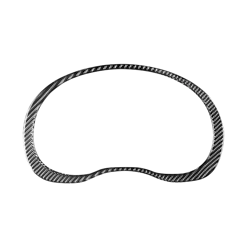 

For Subaru Forester 2013-2018 Carbon Fiber Dashboard Cover Decorative Frame Trim Sticker Accessories