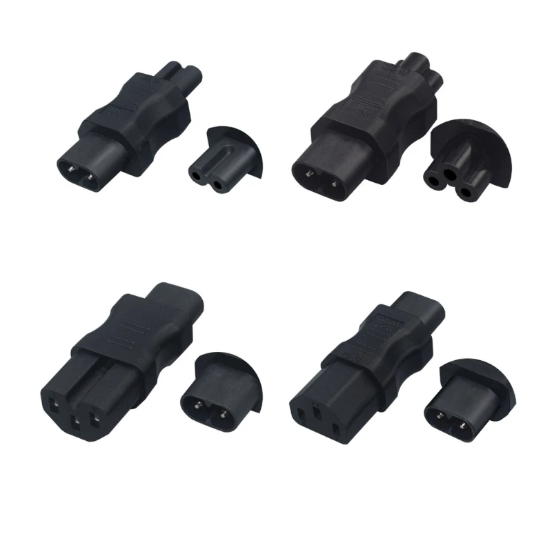 

Professional Male Female Adapter C8 to C7 Adapter /C8 to C13/C8 to C15/C8 to C5 Adapter ABS-material Easy Operation