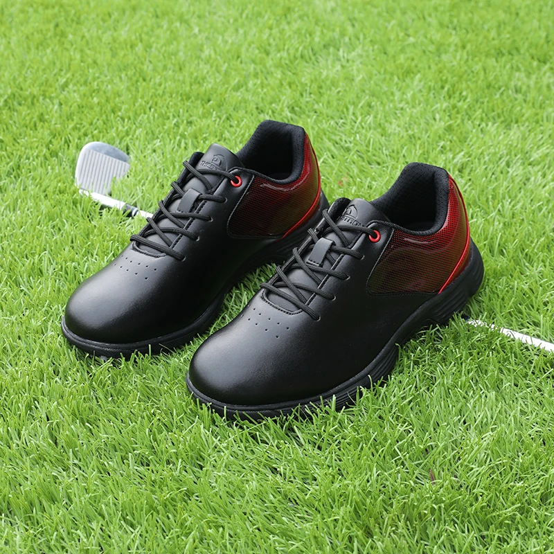New Spikes Golf Shoes Men Big Size 39-48 Waterproof Golf Sneakers Outdoor Luxury Walking Footwears Anti Slip Walking Sneakers