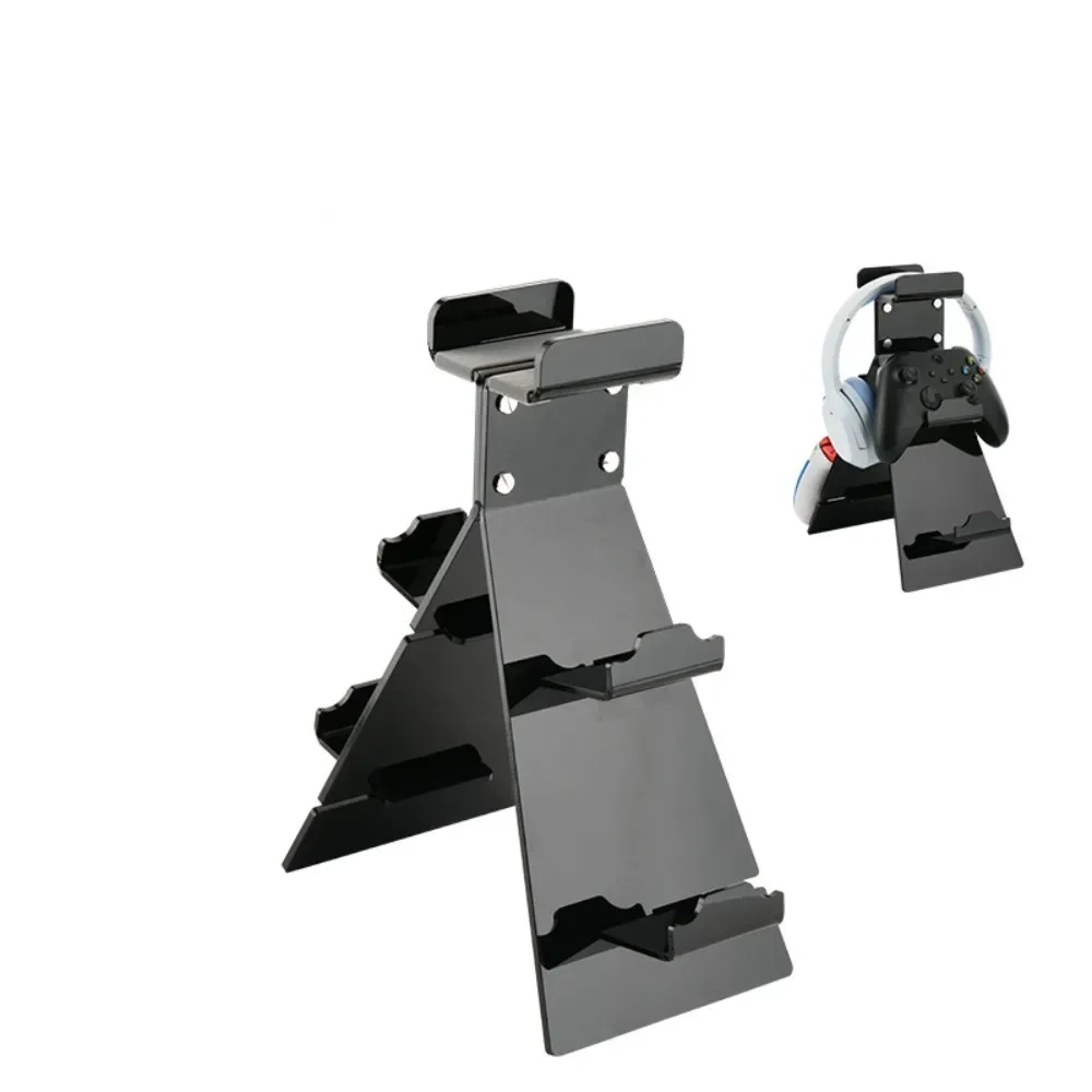 Прозрачная подставка для гарнитур настольные органайзеры наушников с игровым