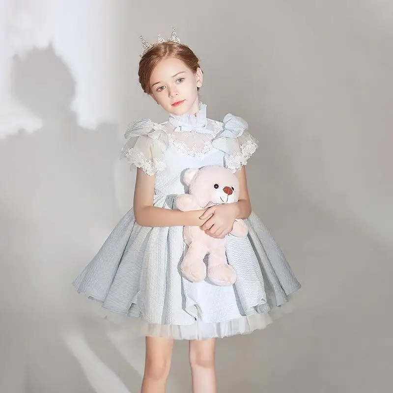 

2022 Dresses for Children Teenages Girls Royal Lolita Princess Ball Gown Kids Birthday Dresses Girl Boutique Clothes