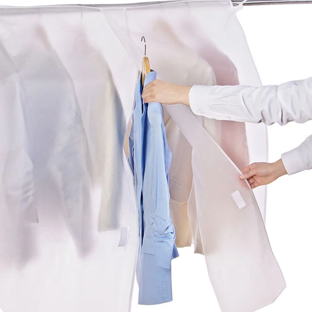 2 шт. Peva пылезащитная куртка вешалки для одежды защитные чехол подвесной шкаф