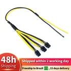 Графическая карта S7S9-Triple 3X PCI-E PCIe PCI Express, 6 контактов, стандартная графическая карта, устройство для майнинга BTC, 12AWG + 18AWG