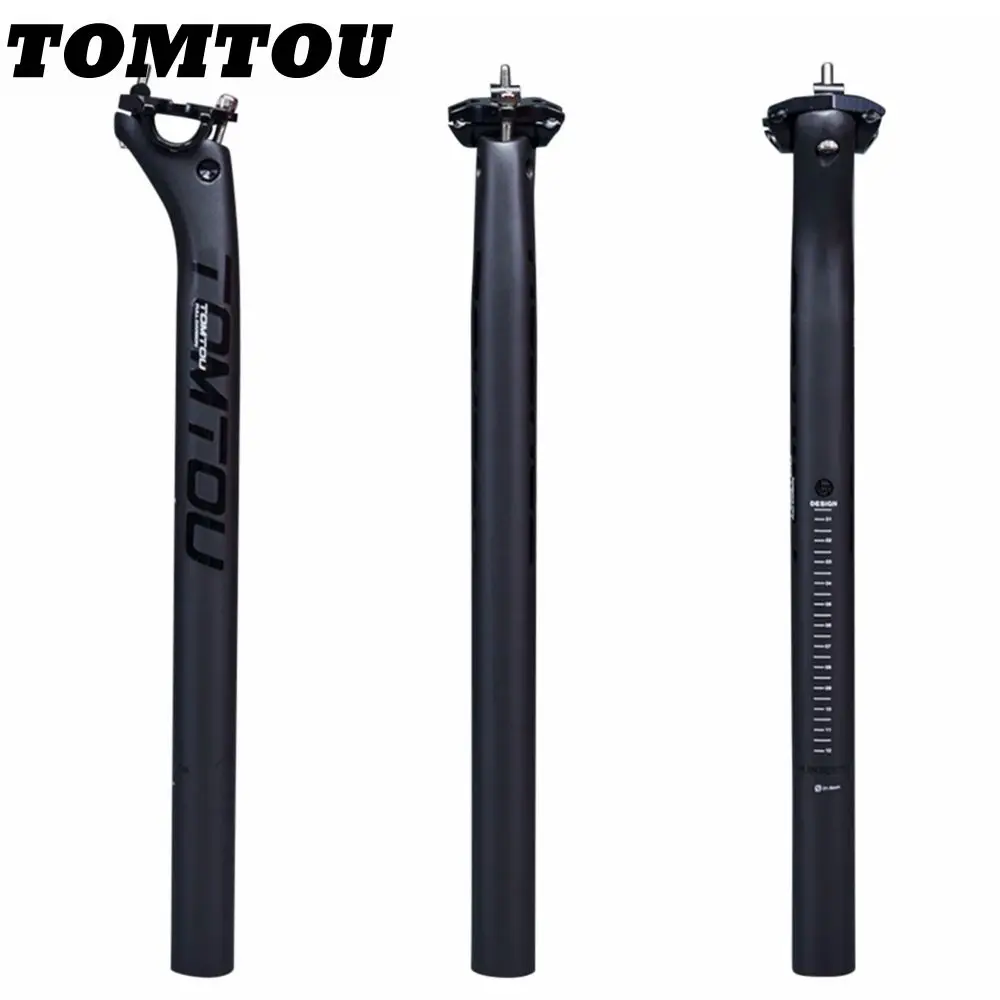 

Штырь сиденья для горного велосипеда TOMTOU, черный, матовый, углеродный, 20 мм, 27,2 мм, 30,8 мм, 31,6 мм