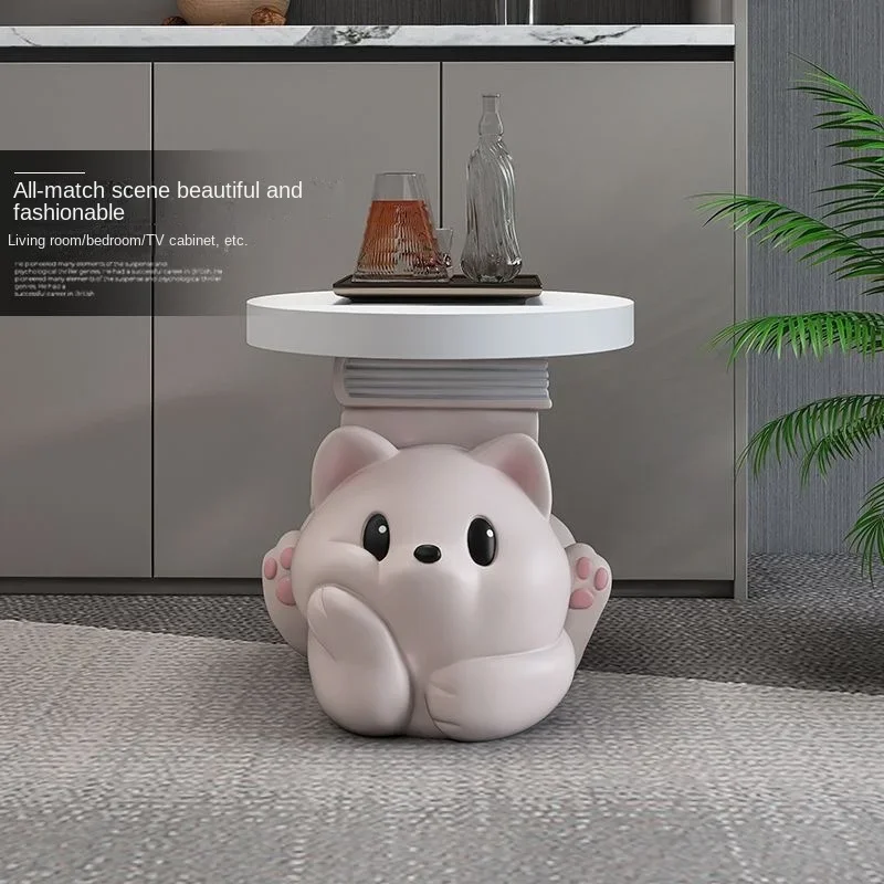 Северный стиль с изображением комиксов монета животного салонный стол