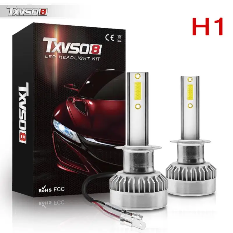 

1 пара, супер яркие фонарики для автомобиля H1 110W 6000K