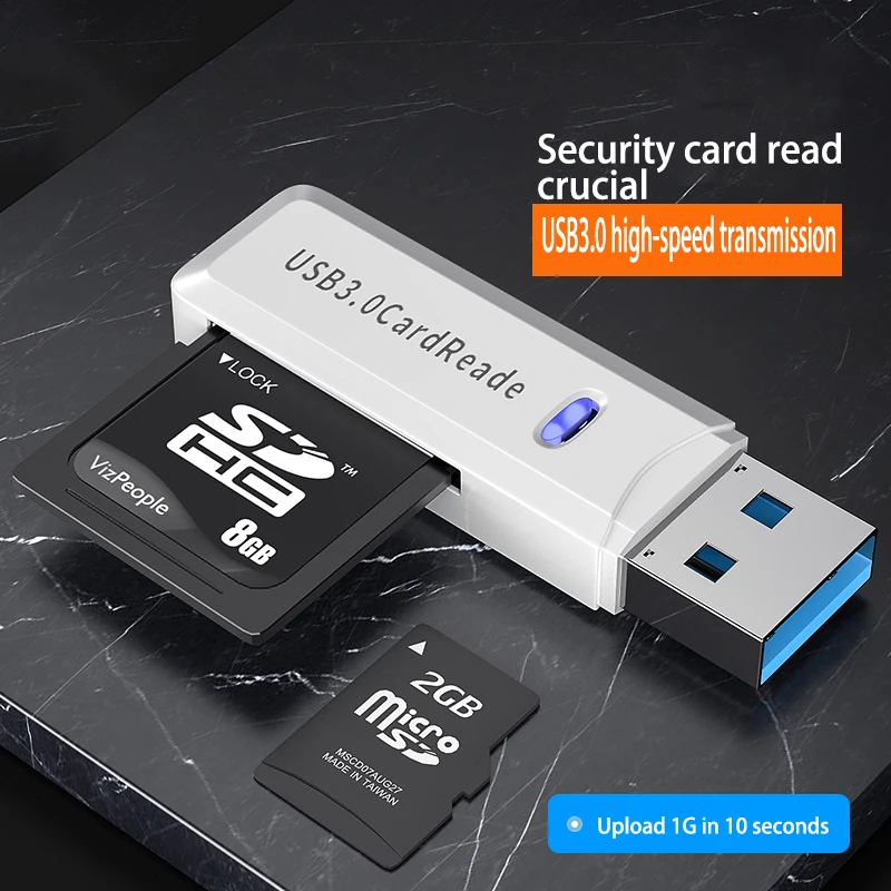 

USB 3.0 Card reader Micro USB To OTG Mobile Phone Card Reader 3.0 Otg