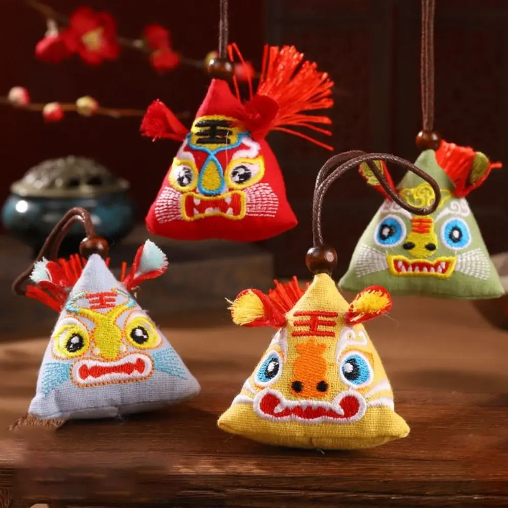 Забавный ручной работы саше с изображением удачи и тигра полынь дизайн