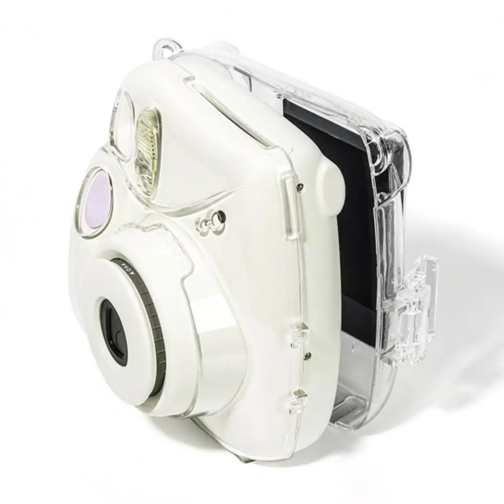 Dust-proof with Shoulder Strap Clear Camera Storage Pouch Photo Bag for Instax Mini 7+ | DVR Holders