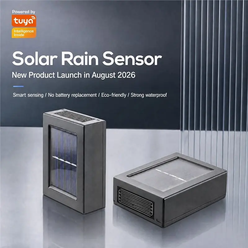 Фото Датчик дождя ABMR-Solar с интеллектуальным оповещением о протечках и переливах, требует шлюза №2