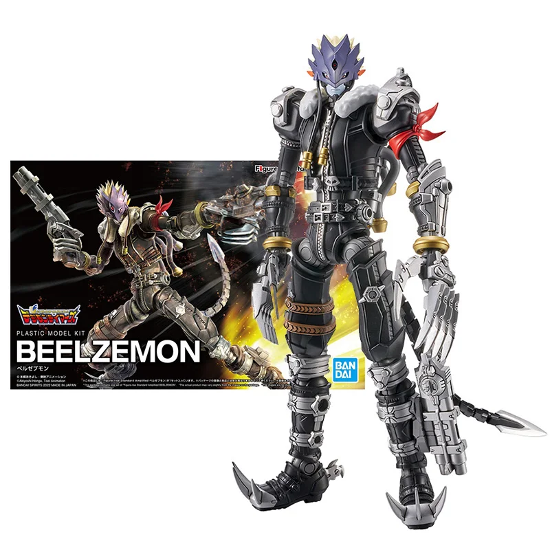 

Фигурка Bandai Digimon из аниме, Подлинная Коллекционная Аниме Фигурка beelzemon, фигурка аниме, игрушки для детей