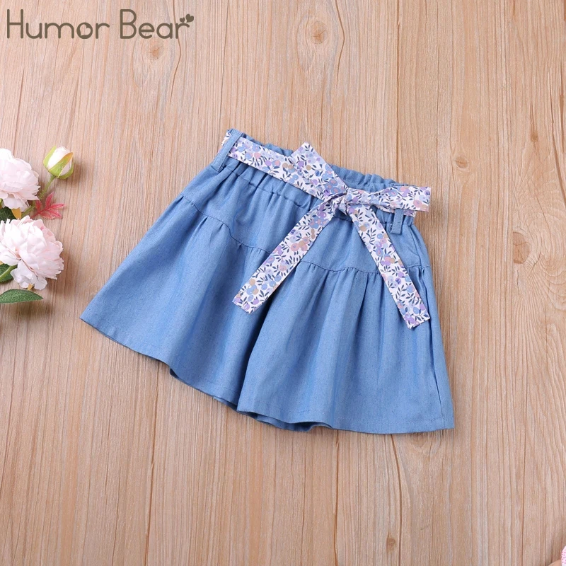 

Humor Bear Kids Shorts Summer Mid-Wasit Elastic Waist Solid Color Baby Girl Clothes Clothes For 2-6 Years