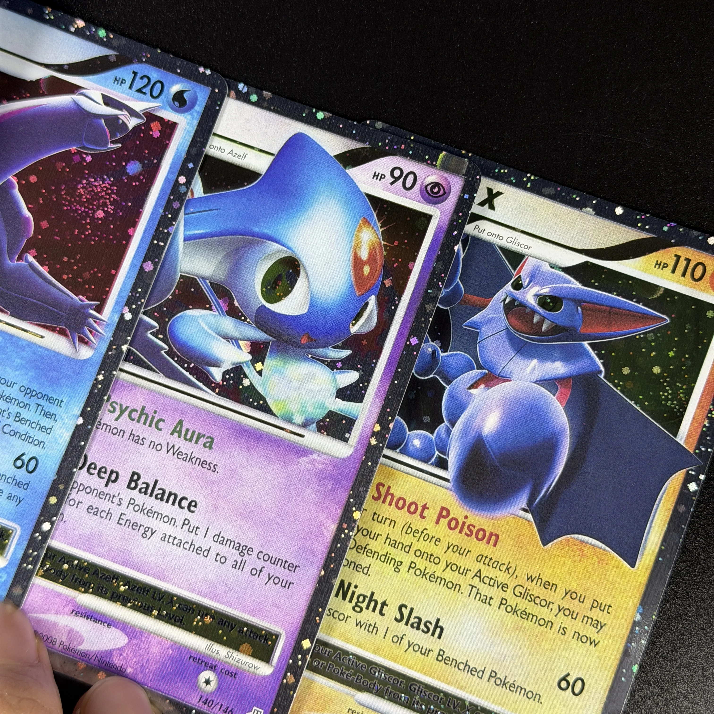 Фото Набор голографических карт PTCG Pocket Whole Box: DP Vintage LV.X и Gold Star Holo Set, Легендарная коллекция (прокси-карты) №5