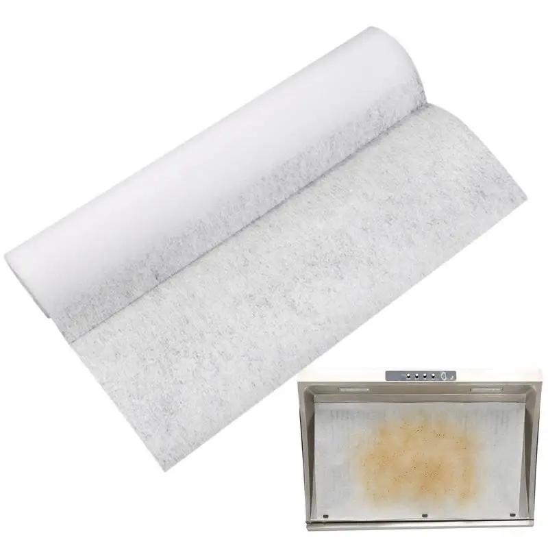 

Kitchen Range Hood Paper 10m Oil Absorbing Non-woven Fabric Paper Kitchen Hood Filter Paper Universal Hood Filter Fan Oil