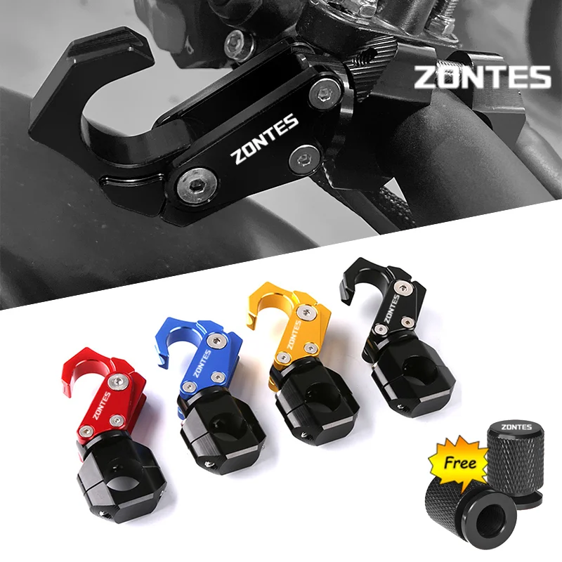 

For Zontes G1 125 ZT125 G1 ZT125U ZT 125 U ZT 310X ZT310R Motorcycle Accessories Helmet Hook Carry Handlebar Storage Hook