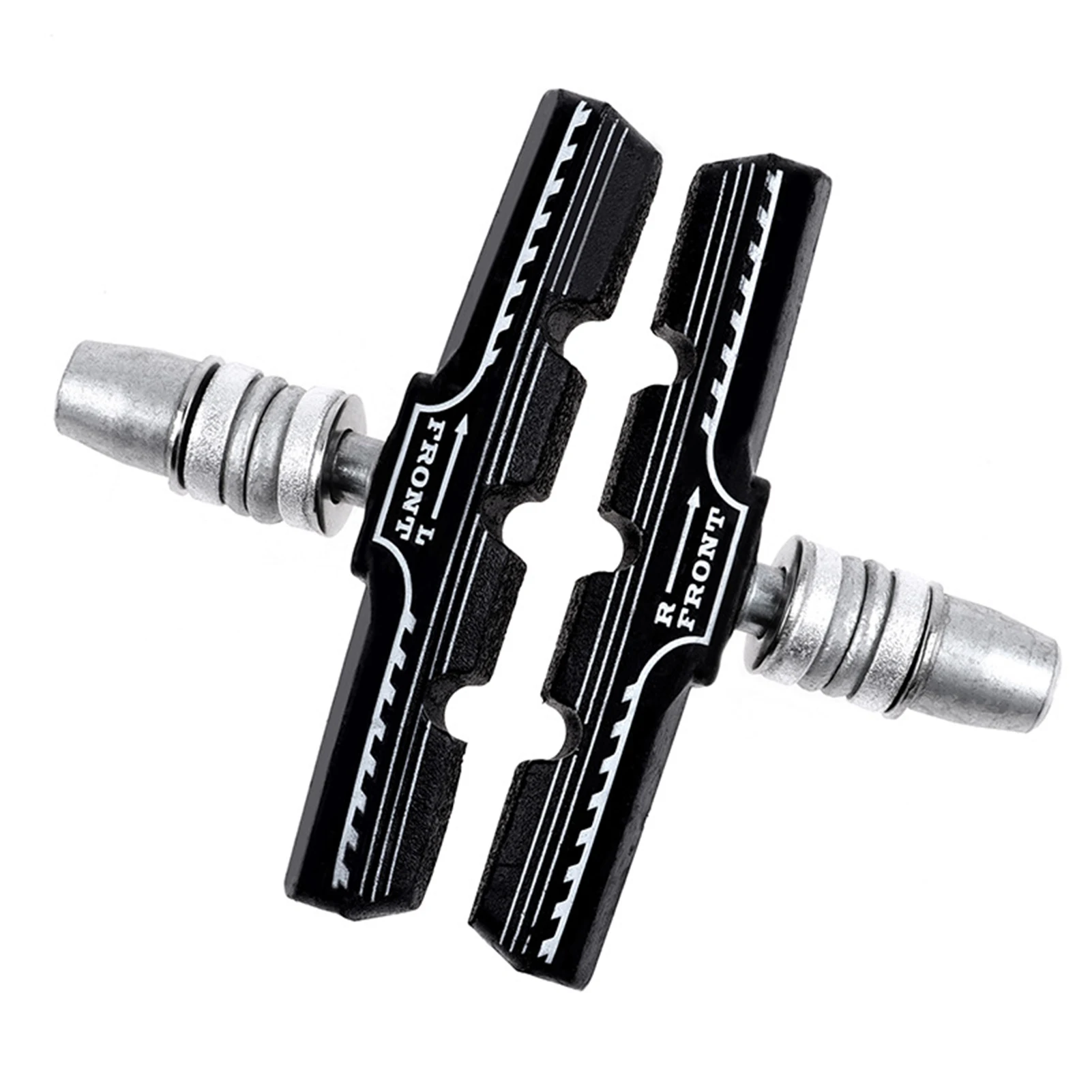 

Тормозные колодки для дорожного велосипеда, профессиональные бесшумные тормозные колодки для безопасной езды на велосипеде, изогнутые