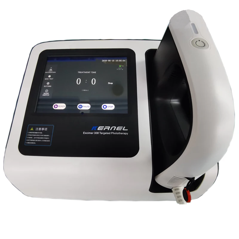 KN-5000C high power 50mW 308nm excimer laser phototherpay system laser targeted treatment of psoriasis vitiligo