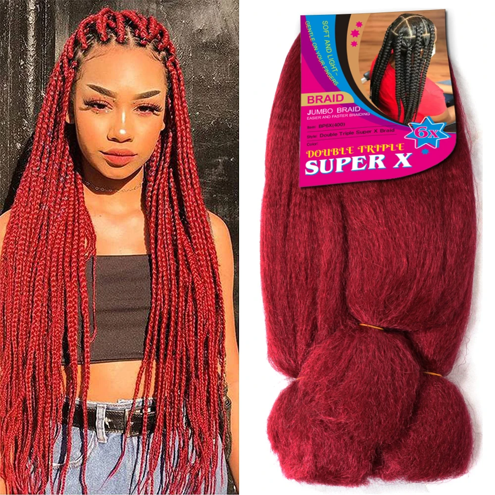 

Dansama 24inch Synthetic Jumbo Braids Hair Kanekalon Easy Braiding Hair Extension Yaki Texture Synthetic Fiber Crochet Braids