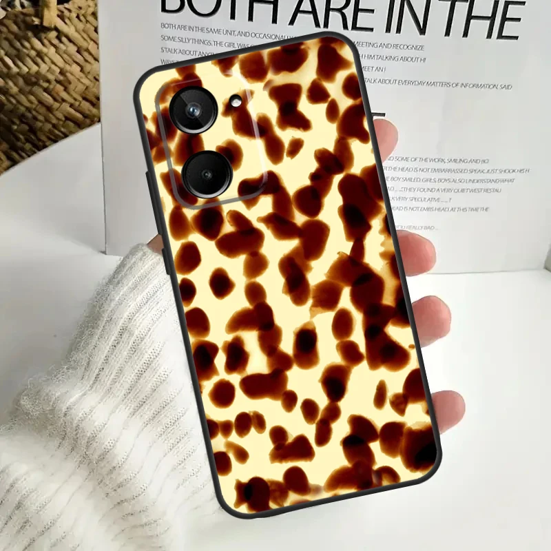 Черепаховый рисунок рандомный для Realme 9 10 11 12 Pro Plus GT5 GT Neo5 C21Y C25s C30 C31 C33 C35 C51 C53 C55 C67