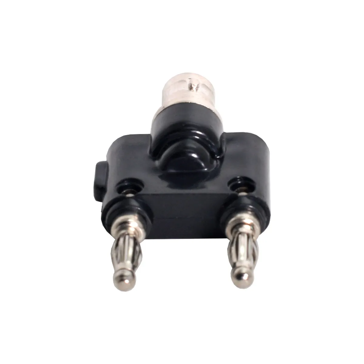

CY BNC Female Jack to Two Dual Banana Male Plug Pin RF Splitter Connector Adapter