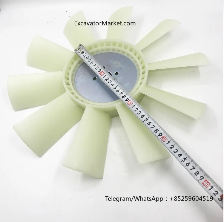Для экскаватора Daewoo Doosan DH55 SK604 JB1 лопасти вентилятора двигателя Isuzu 10-лопастные