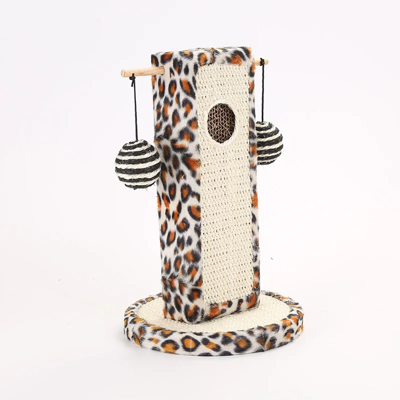 

Sisal Cat Scratcher Cat Scratching Post Cat Funny Supplies Toys Claw Sharpener Wearable Won't Fall Cat Cat Climbing Shelf