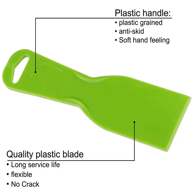 1 шт. пластмассовый гибкий скребок для рисования