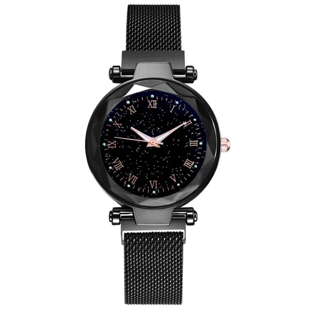 

Femme 2022 Quartz Watch Net With Magnet Buckle Ladies Watch Clock relojes para mujer Fashion Luxury Wrist Watches reloj muje#15