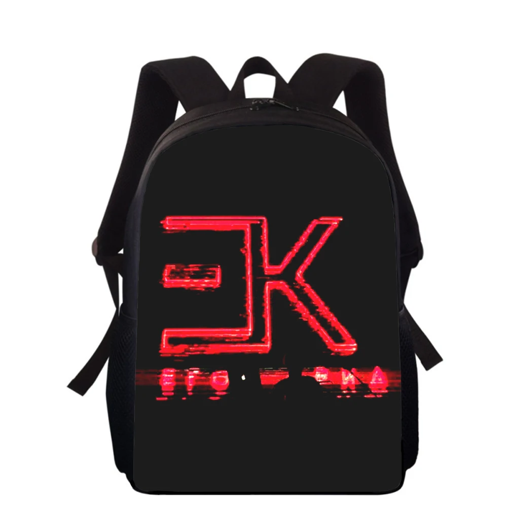 Egor Kreed 15” 3D Print Kids Backpack Primary School Bags for Boys Girls Back Pack Students School Book Bags