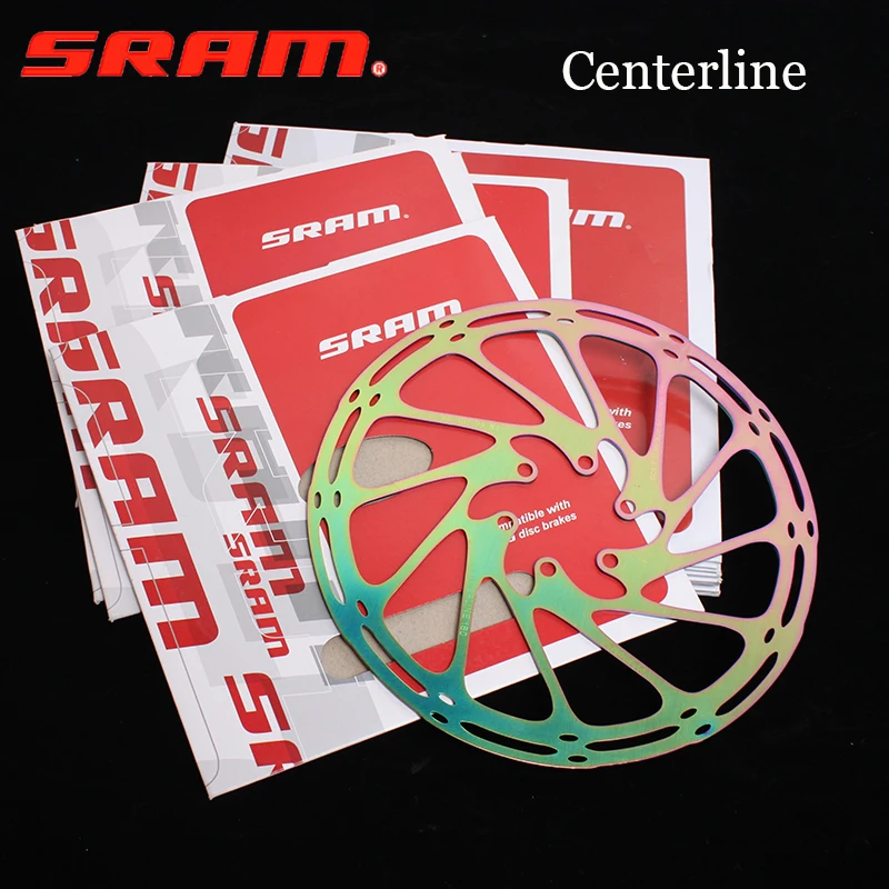 

SRAM Centerline Rotors 160mm 180mm 203mm Bicycle Disc Brake Rotor Multicolor Bike Hydraulic Brake Rotor for Road MTB