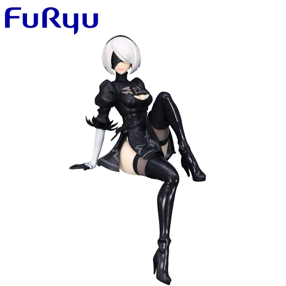 В наличии Furyu Оригинальная фигурка лапши Nier: Automata 2B аниме игровые Фигурки