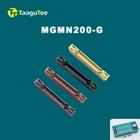 10Pcs MGMN200 G 1030 1020 1125 Grooving Tool Slotted 2mm Carbide Insert Stainless steel High Quality Turning Tool For MGEHR